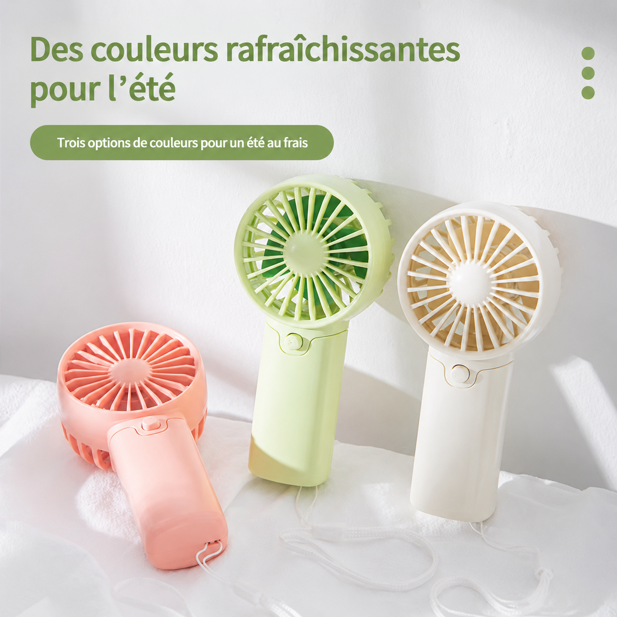 Mini ventilateur de poche portable
