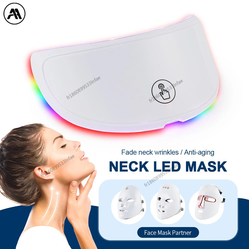 7-Color LED Light Therapy Mask: Rechargeable Photon Skincare Device for Home Use