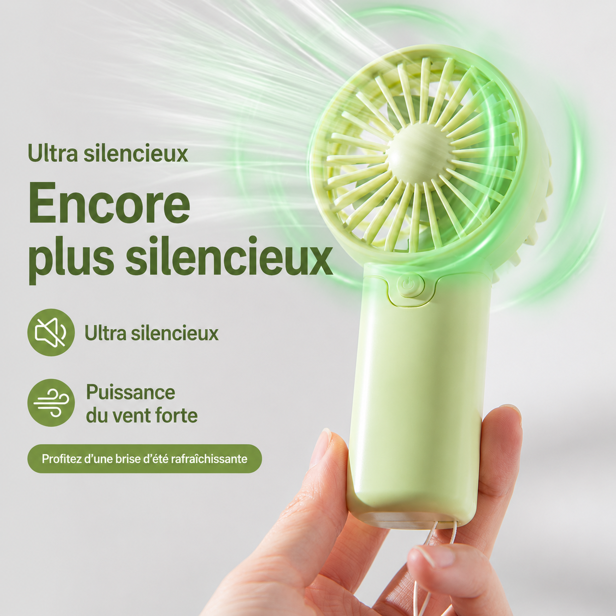 Mini ventilateur de poche portable