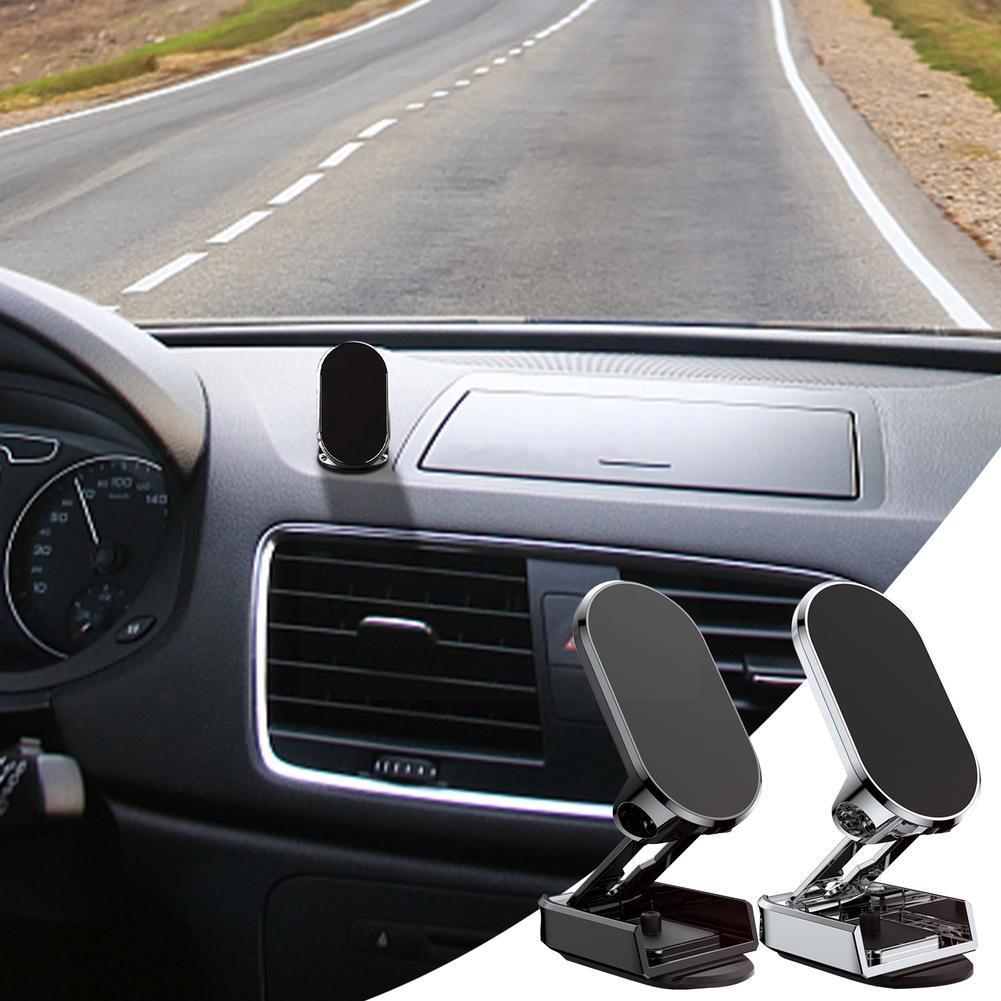 Support de téléphone de voiture pliant en métal